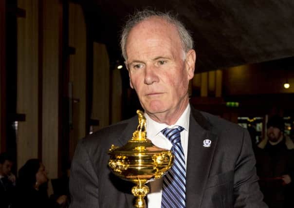 PFA chief executive Sandy Jones is on hand to celebrate the 2014 Ryder Cup. Picture: SNS