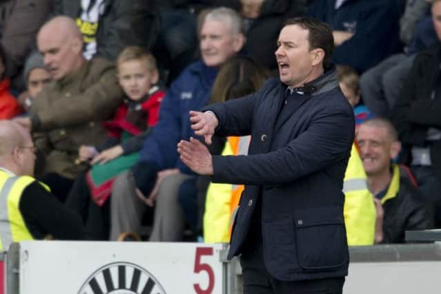 Ross County manager Derek Adams is hoping for a crucial goal against Hibernian tomorrow Picture: SNS