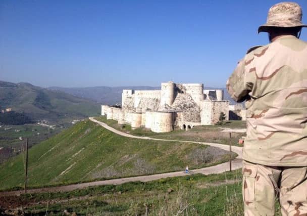 Assad regime forces seized Crac des Chevaliers almost two months ago. Picture: Sam Skaine/AFP/Getty Images