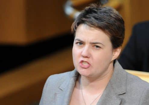 Ruth Davidson is set to reaffirm her support for an in/out referendum on Britain's membership of the EU. Picture: Jane Barlow