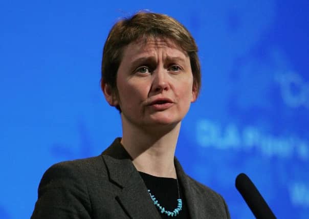 Yvette Cooper said there had been a 7 per cent drop in the number of sex cases taken to court in the last 15 months. Picture: Getty