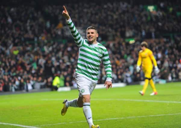 Gary Hooper enjoyed three successful seasons at Celtic, and now Kris Commons wants him back. Picture: Robert Perry