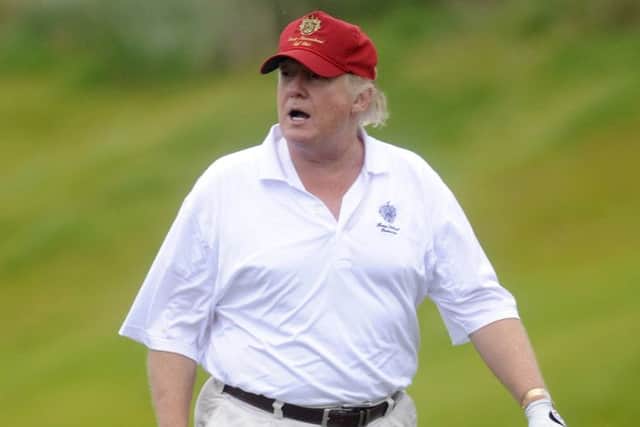 Donald Trump, who recently bought Turnberry. Picture: Phil Wilkinson