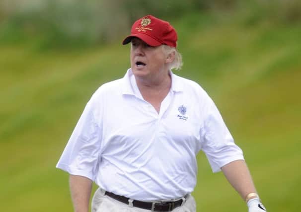 Donald Trump, who recently bought Turnberry. Picture: Phil Wilkinson