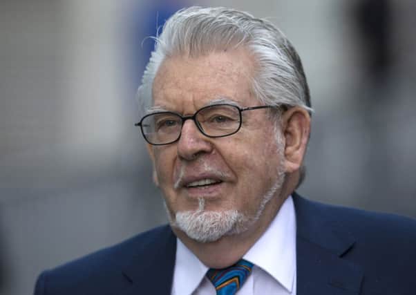 Rolf Harris arrives at Southwark Crown Court where his trial will take place. Picture: Getty