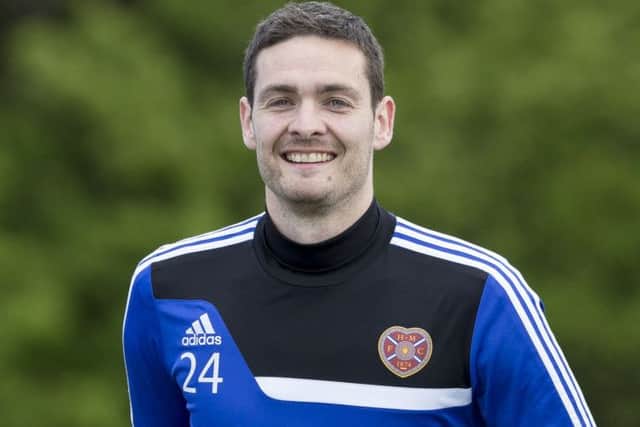 Craig Gordon: Training at Hearts. Picture: SNS