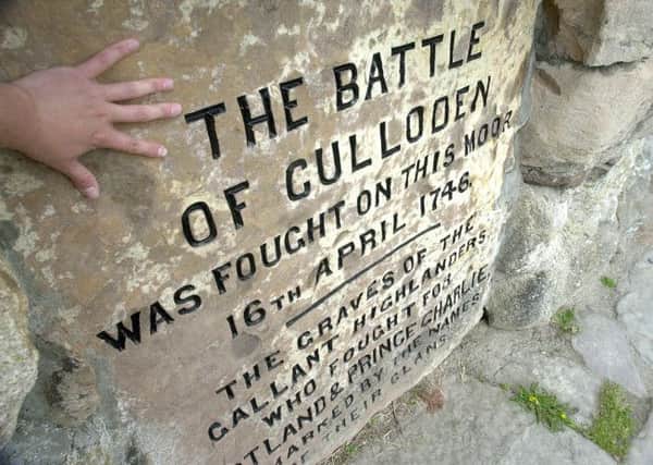A cairn commemorating the Battle of Culloden in 1746. Picture: David Moir