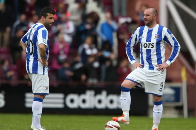 Six defeats in their last seven outings have plunged Killie into the play-off position. Picture: PA
