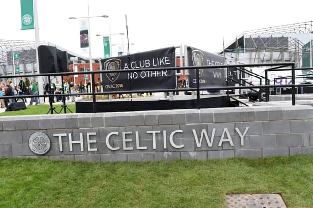 A fan zone is to be created in addition to the newly opened Celtic Way. Picture: SNS