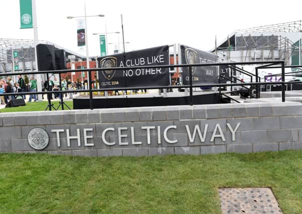 A fan zone is to be created in addition to the newly opened Celtic Way. Picture: SNS