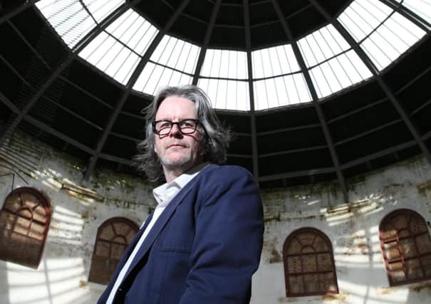 Graham McLaren, director of The Tin Forest, at South Rotunda, Glasgow. Picture: Robert Perry