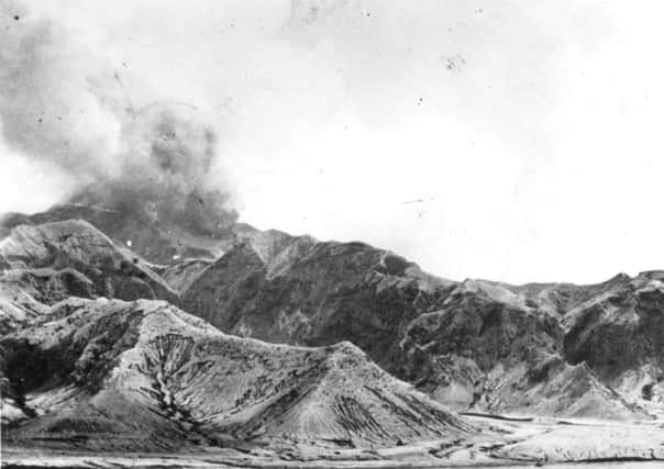 On this day in 1902 Mount Pelee erupted on the Caribbean island of Martinique, killing more than 30,000 people. Picture: Getty
