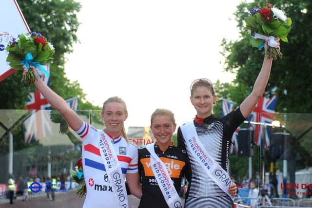 Hannah Barnes, left, had a strong start. Picture: Getty