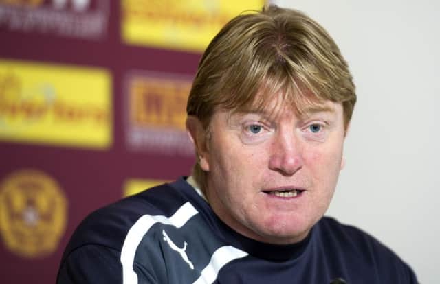 Motherwell manager Stuart McCall. Picture: SNS