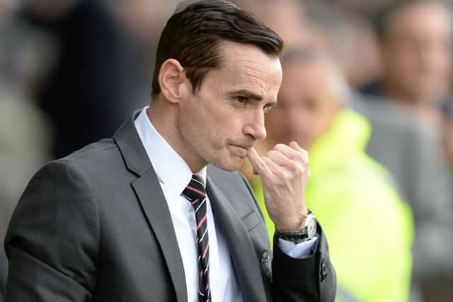 St Mirren manager Danny Lennon's contract is under review by the board. Picture: SNS