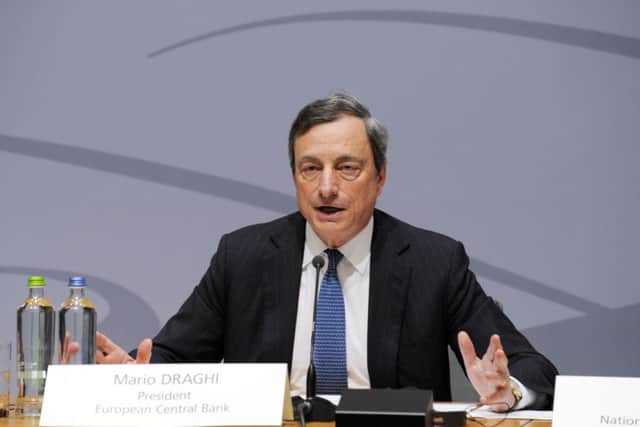 European Central Bank president (ECB) Mario Draghi. Picture: Getty