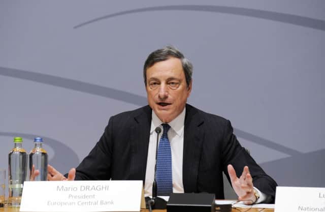 European Central Bank president (ECB) Mario Draghi. Picture: Getty