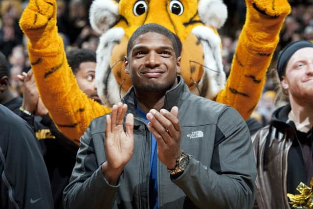 Missouri defensive end Michael Sam will become the first openly gay player in the NFL if he is drafted this weekend. Picture: AP