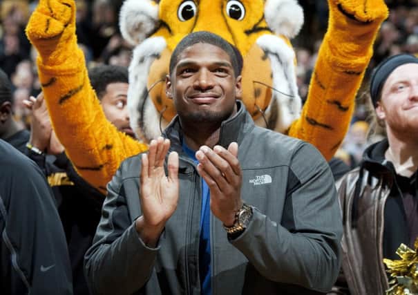 Missouri defensive end Michael Sam will become the first openly gay player in the NFL if he is drafted this weekend. Picture: AP
