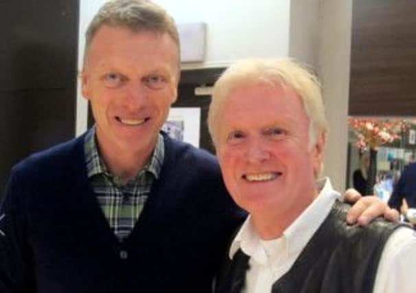 David Moyes, popped into the luxurious five-star Taylor Ferguson salon in the city centre for a trim. Picture: HEMEDIA