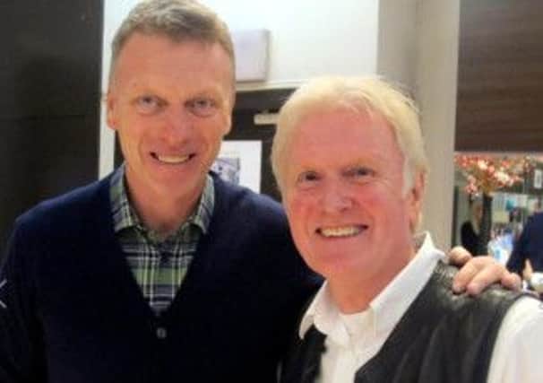 David Moyes, popped into the luxurious five-star Taylor Ferguson salon in the city centre for a trim. Picture: HEMEDIA