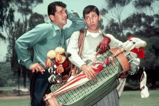 Course wit Dean Martin with Jerry Lewis. Picture: Chris Condon/PGA