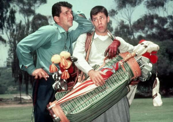 Course wit Dean Martin with Jerry Lewis. Picture: Chris Condon/PGA