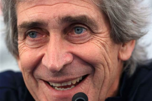 Manuel Pellegrini wont play for a draw.  Picture: PA