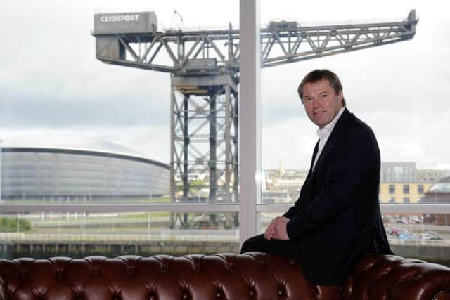 Rob Woodward hopes the identity Glaswegians hold so dear will make local TV a winner. Picture: John Devlin