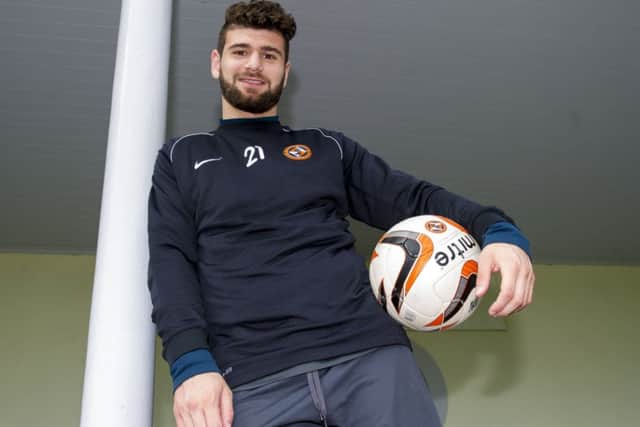 Dundee United striker Nadir Ciftci would relish the chance to face a European heavyweight. Picture: Craig Foy