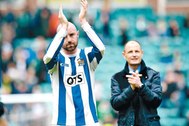 Kris Boyd and Kilmarnock contributed to a thrilling ending to the season. Picture: SNS