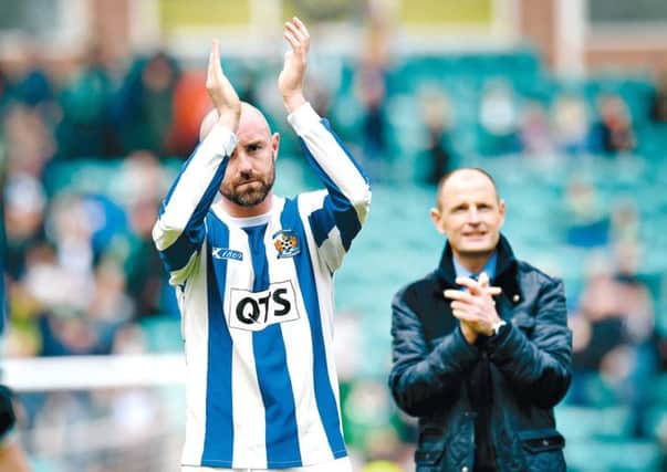 Kris Boyd and Kilmarnock contributed to a thrilling ending to the season. Picture: SNS