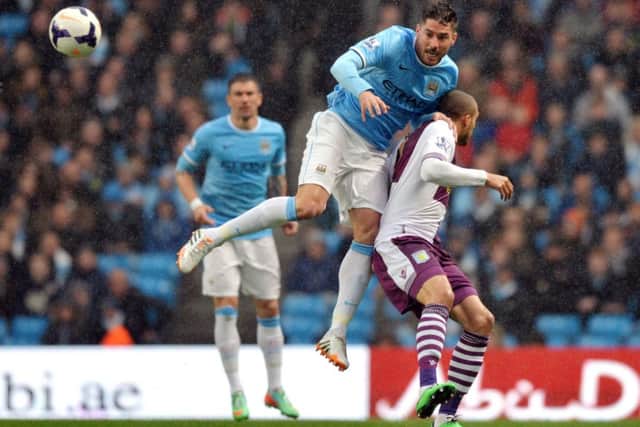 Javi Garcia and his Etihad Stadium team-mates have also hit new heights this season. Picture: Getty