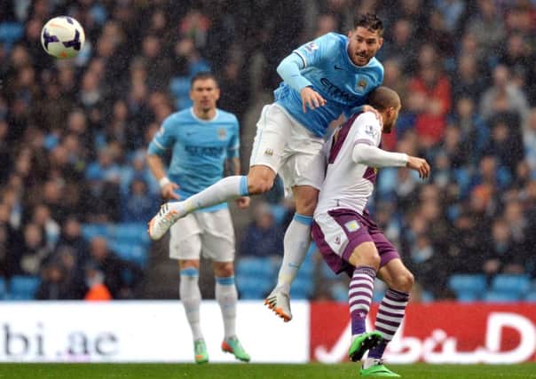 Javi Garcia and his Etihad Stadium team-mates have also hit new heights this season. Picture: Getty