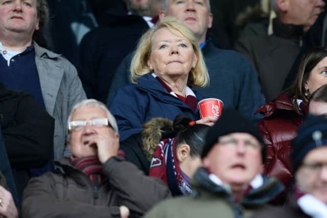 Hearts chairwoman Ann Budge. Picture: PA