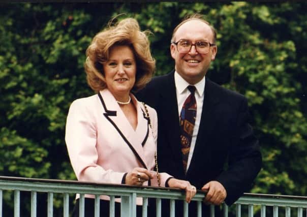 Labour MP John Smith with his wife Elizabeth. Picture: PA