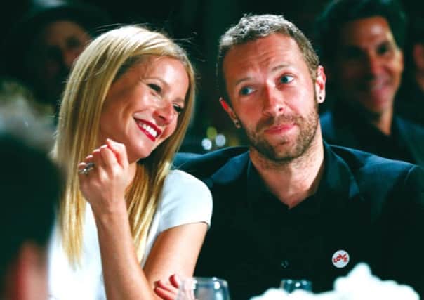 Gwyneth Paltrow and Chris Martin recently announced their conscious uncoupling. Picture: AP