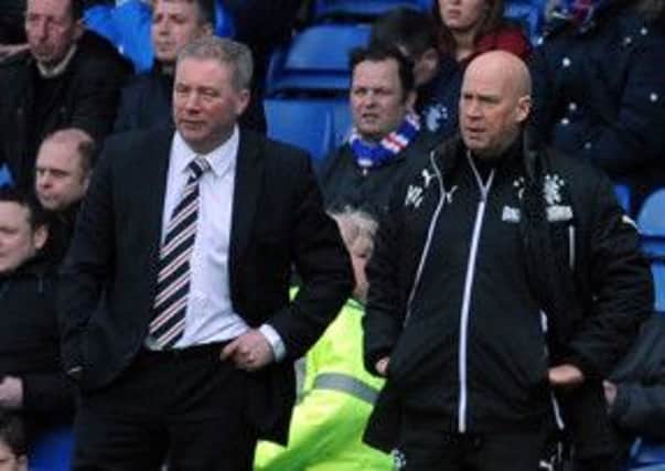 Ally McCoist and Kenny McDowall will take their team to the south coast and to the US. Picture: Lisa Ferguson