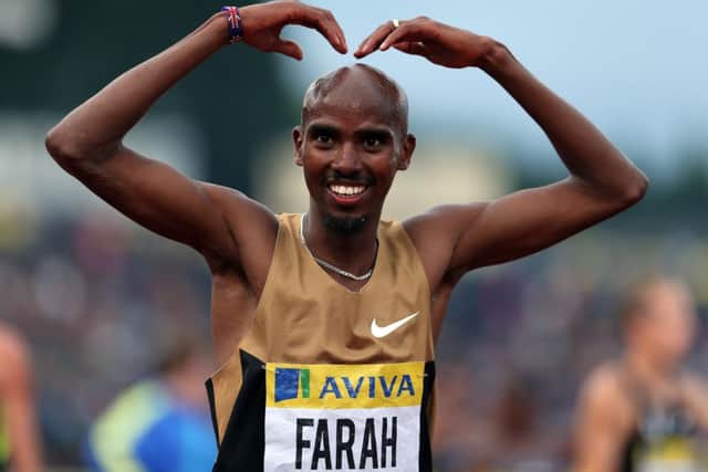 Mo Farah has announced he will run in the Commonwealth Games in Glasgow this year. Picture: Getty