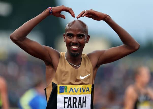 Mo Farah has announced he will run in the Commonwealth Games in Glasgow this year. Picture: Getty