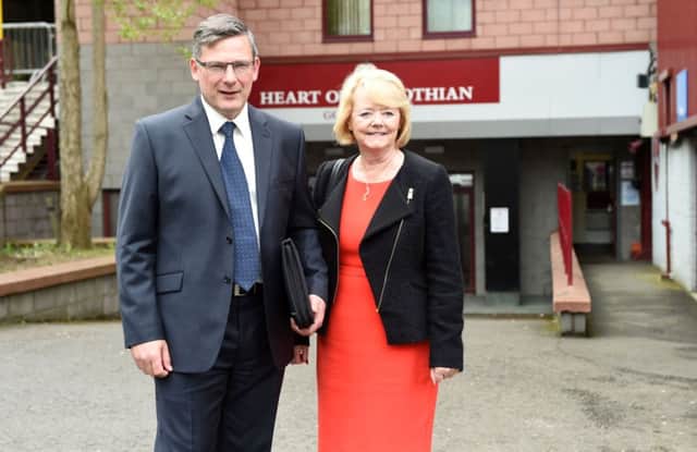 Craig Levein has been appointed as  Hearts director of football by Ann Budge. Picture: SNS