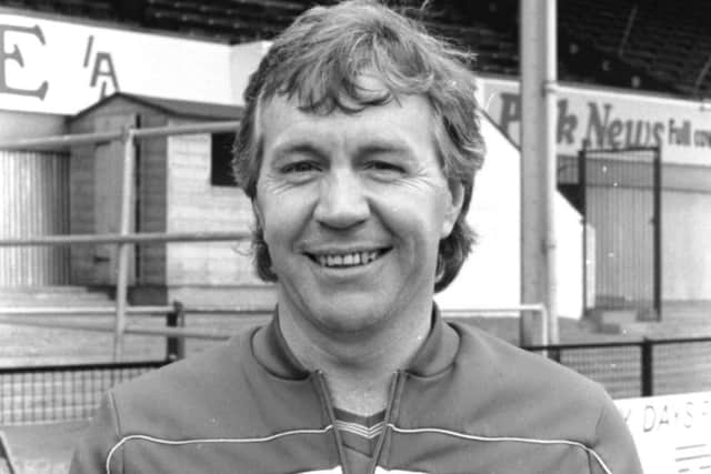 John Blackley, pictured in 1985, when he was manager of Hibernian. Picture: Bill Newton