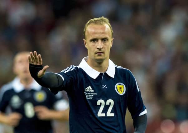 Leigh Griffiths in action for Scotland at Wembley last year. Picture: SNS