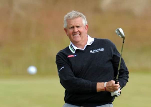 Colin Montgomerie has chalked up six successive top-10 finishes on the US-based Champions Tour so far this season. Picture: Jane Barlow
