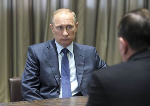 Salmonds admiring remarks on Vladimir Putin have proven contentious. Picture: Reuters
