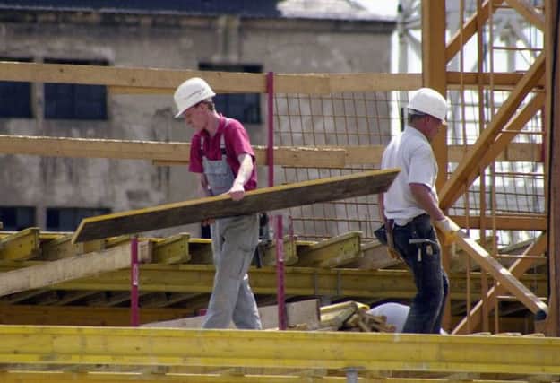 House building stocks drove momentum. Picture: AP