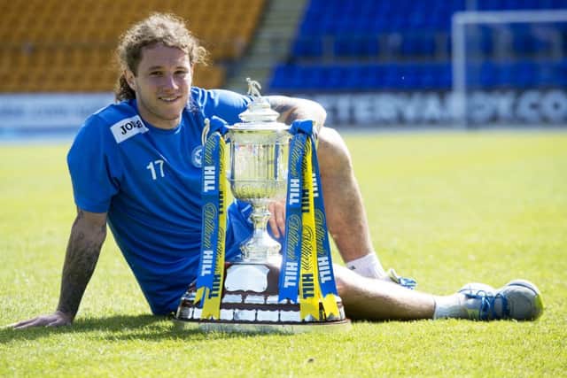 St Johnstone striker Stevie May hopes his side can come out on top in their William Hill Scottish Cup Final clash with Dundee Utd. Picture: SNS