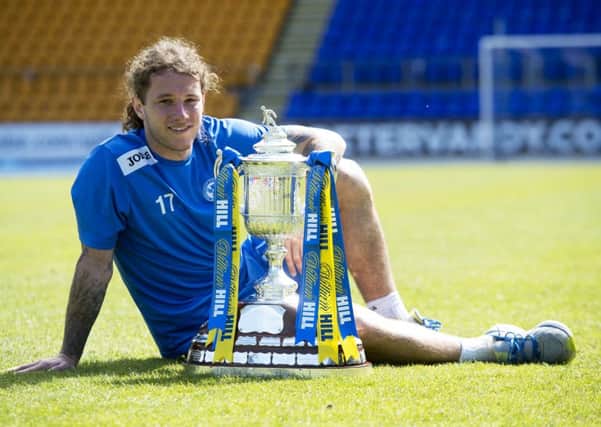 St Johnstone striker Stevie May hopes his side can come out on top in their William Hill Scottish Cup Final clash with Dundee Utd. Picture: SNS