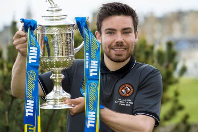Dundee Utd's Ryan Dow looks ahead to his side's William Hill Scottish Cup Final match against St Johnstone. Picture: SNS