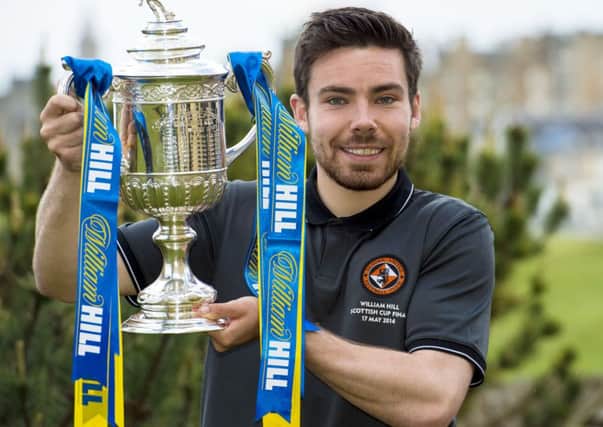 Dundee Utd's Ryan Dow looks ahead to his side's William Hill Scottish Cup Final match against St Johnstone. Picture: SNS